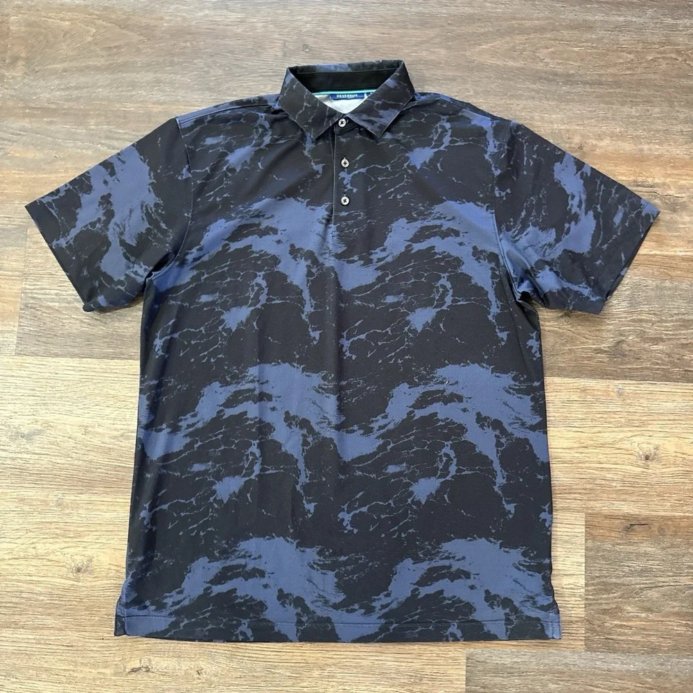 Devereux‎ Golf Polo Shirt Men's Sz M Multicolor 
